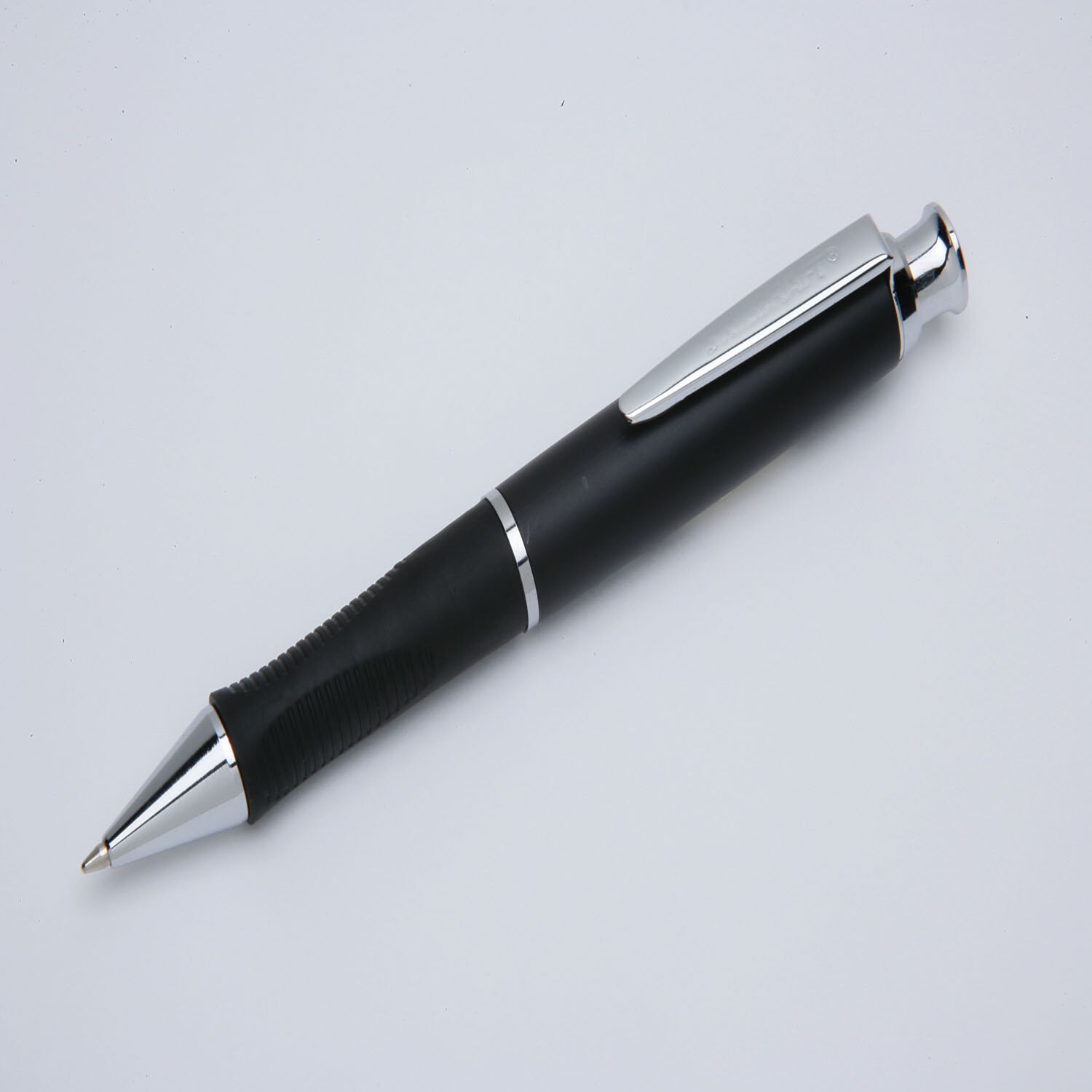 Pen, Ball Point, Retractable, Ergonomic, MD Executive Grip, Black Barrel, Black Ink, Medium Point