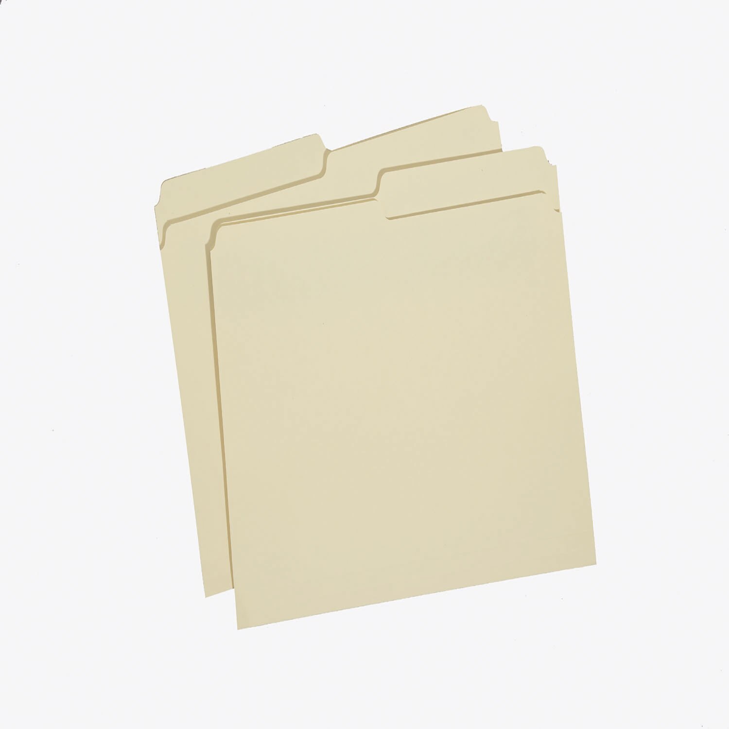 Folders, File, Manila, 1/2 Cut, Letter, BX/100