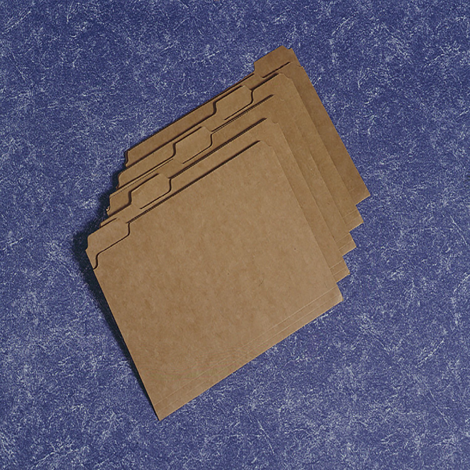 Folder, File, Paperboard, 1/5 Cut Tab, Kraft, Letter