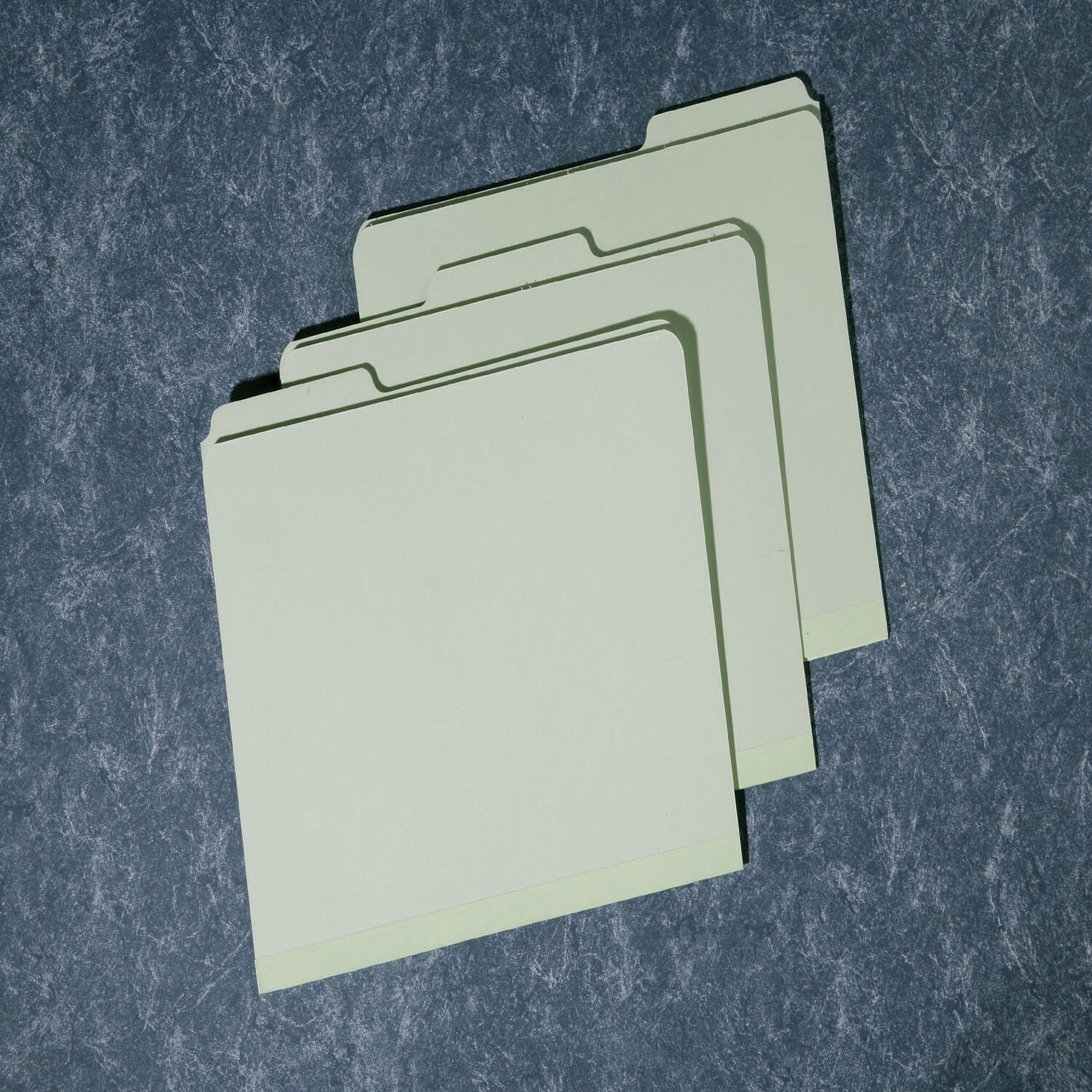 Folder, File, Pressboard, 1/3 Cut Tab, Light Green, Letter