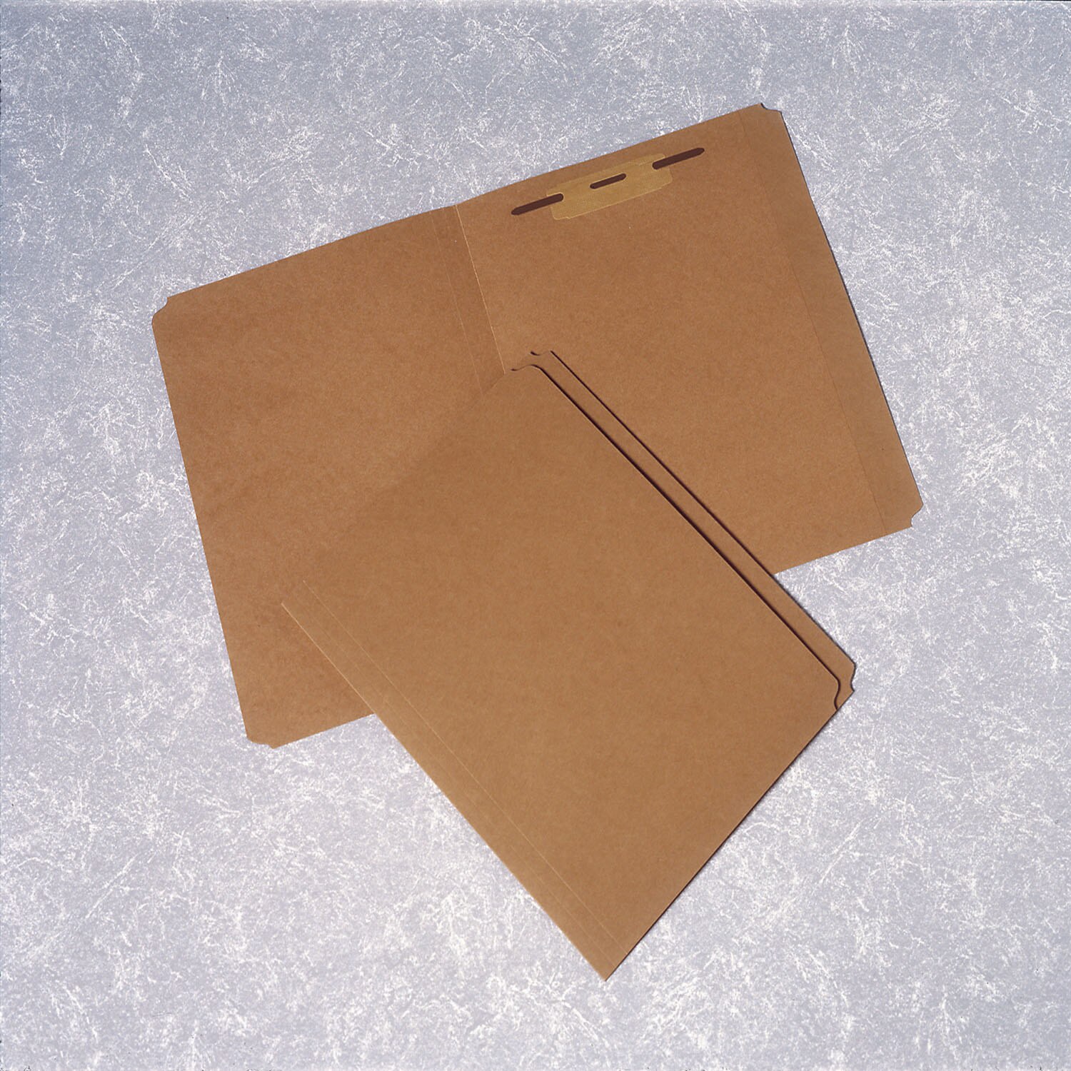 Folder, File, Paperboard, Straight Cut Tab, 1-1/2" Fastener, Kraft, Letter