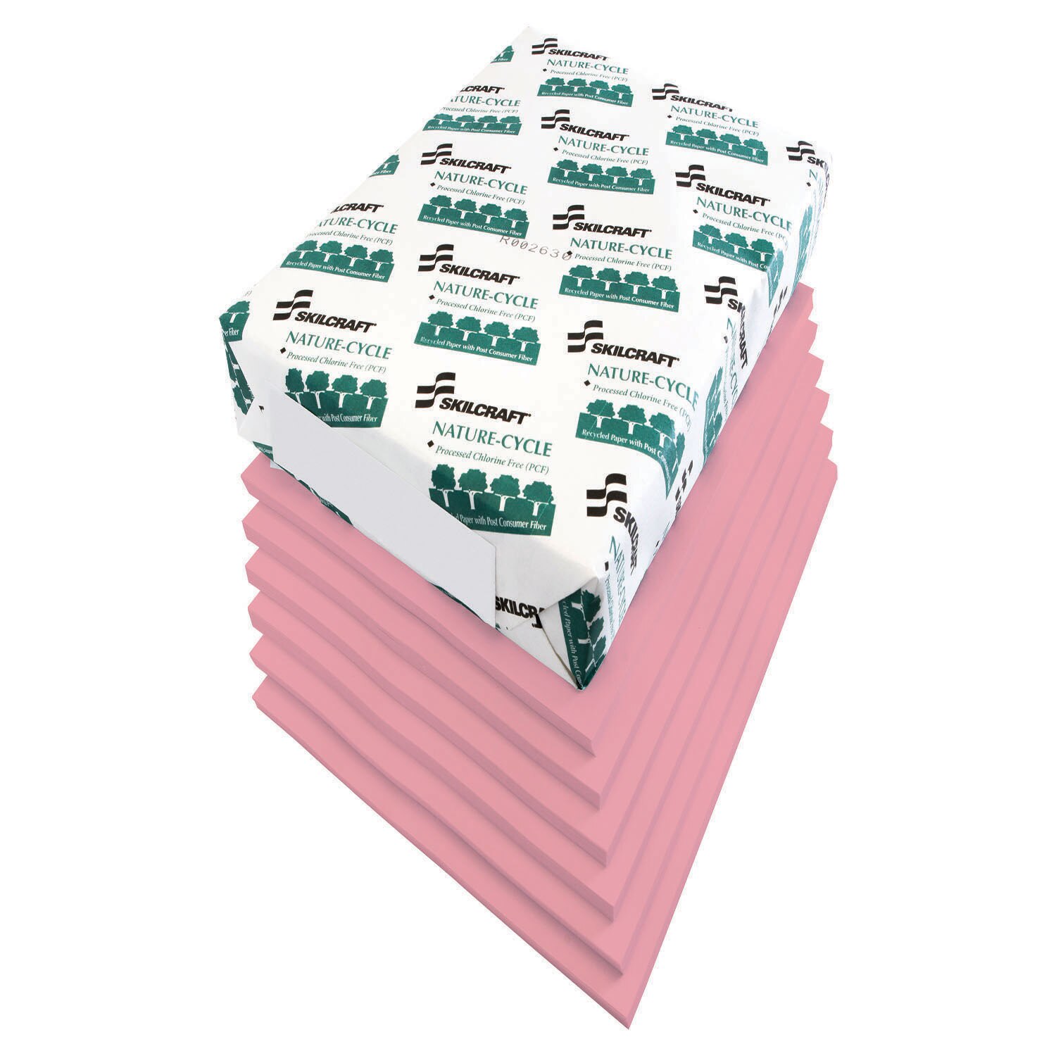 Paper, Xerographic, Dual Purpose, Pink, 8.5" x 11" Paper, Xerographic, Dual Purpose, Pink, 8.5" x 11"