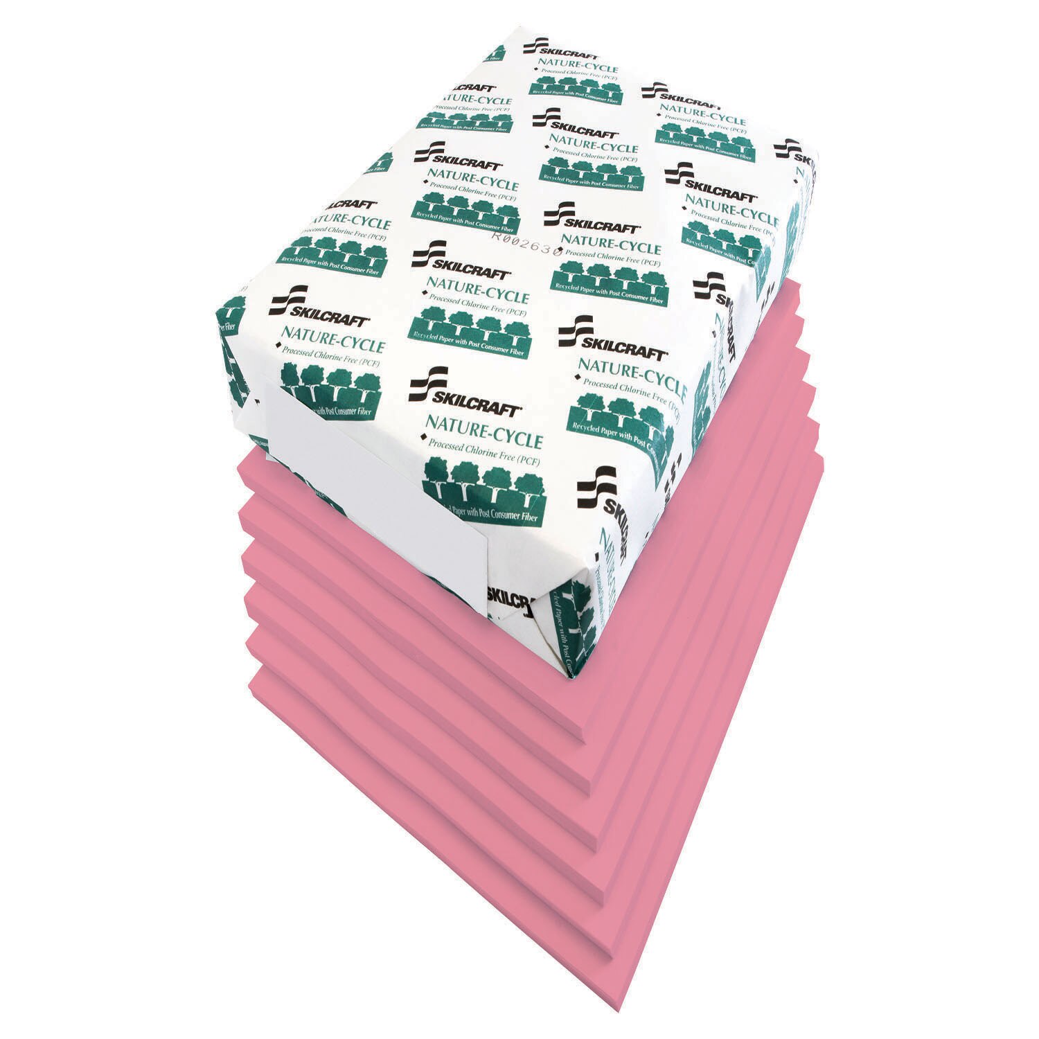 Paper, Copier, Processed Chlorine Free, Neon Pink, 8.5" x 11" Paper, Copier, Processed Chlorine Free, Neon Pink, 8.5" x 11"