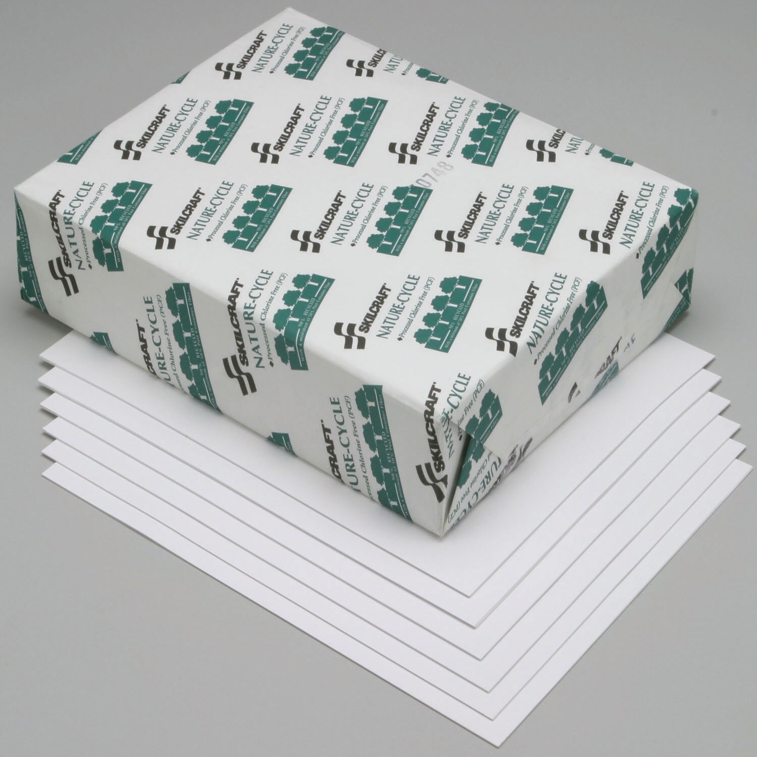 Nature-Cycle Paper, Process Chlorine Free, Dual Purpose, White, 8.5" x 11"