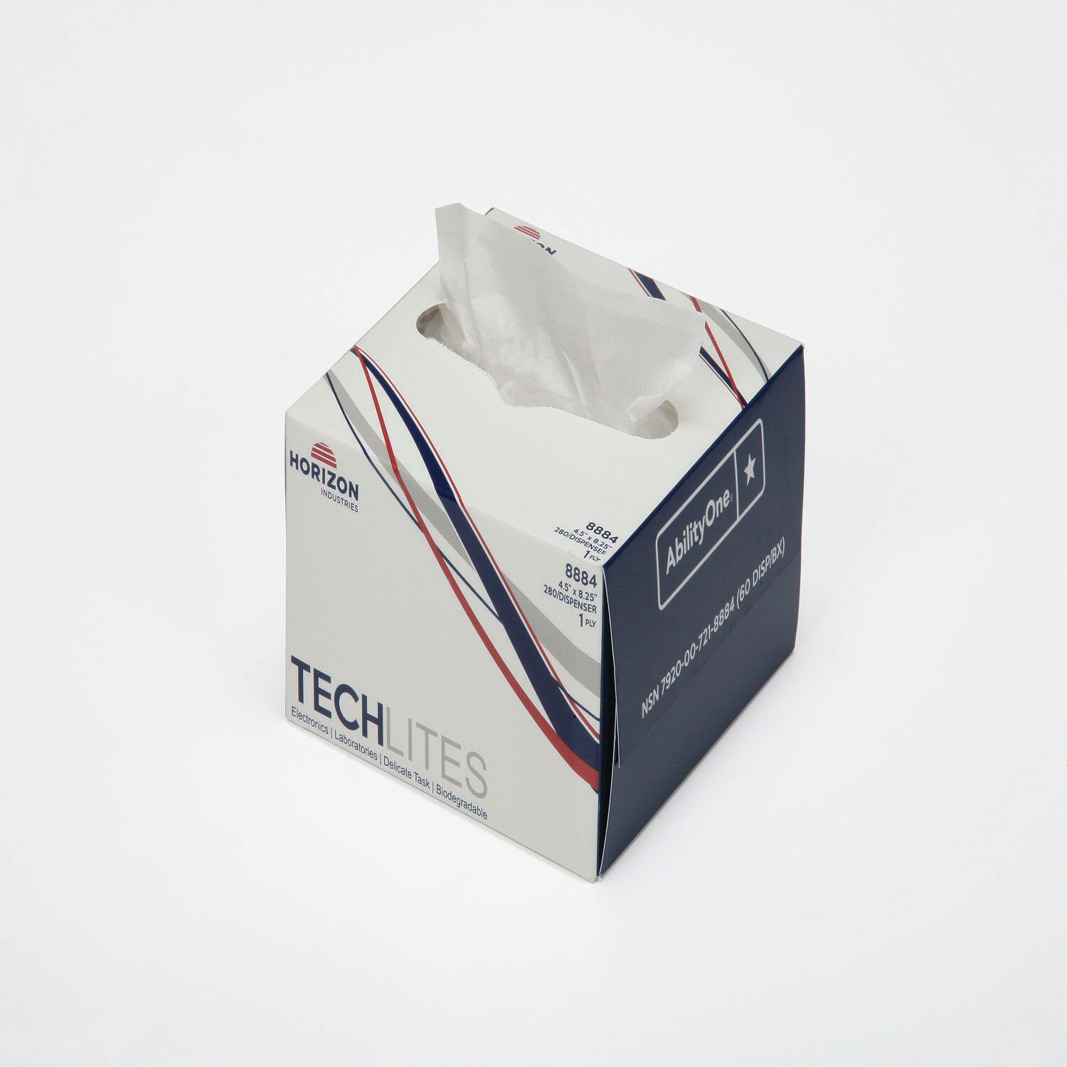 Towel, Paper Wiping, Light Duty, White, 4-1/4" x 8-1/4"