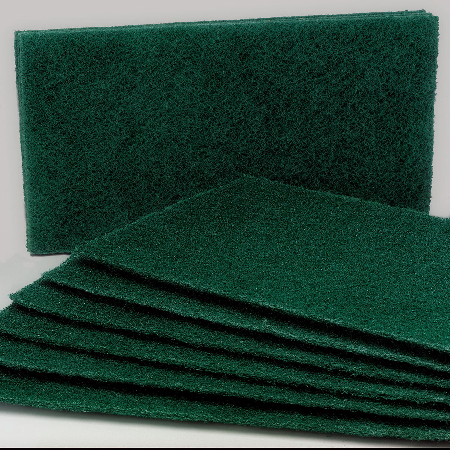 Pad, Scouring, 6" x 9-1/2" x 1/4", Green