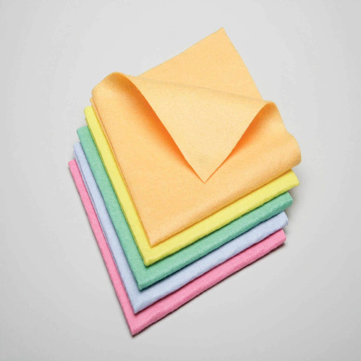 Cloth, Synthetic Shammy, Assorted Colors, 15" x 15"
