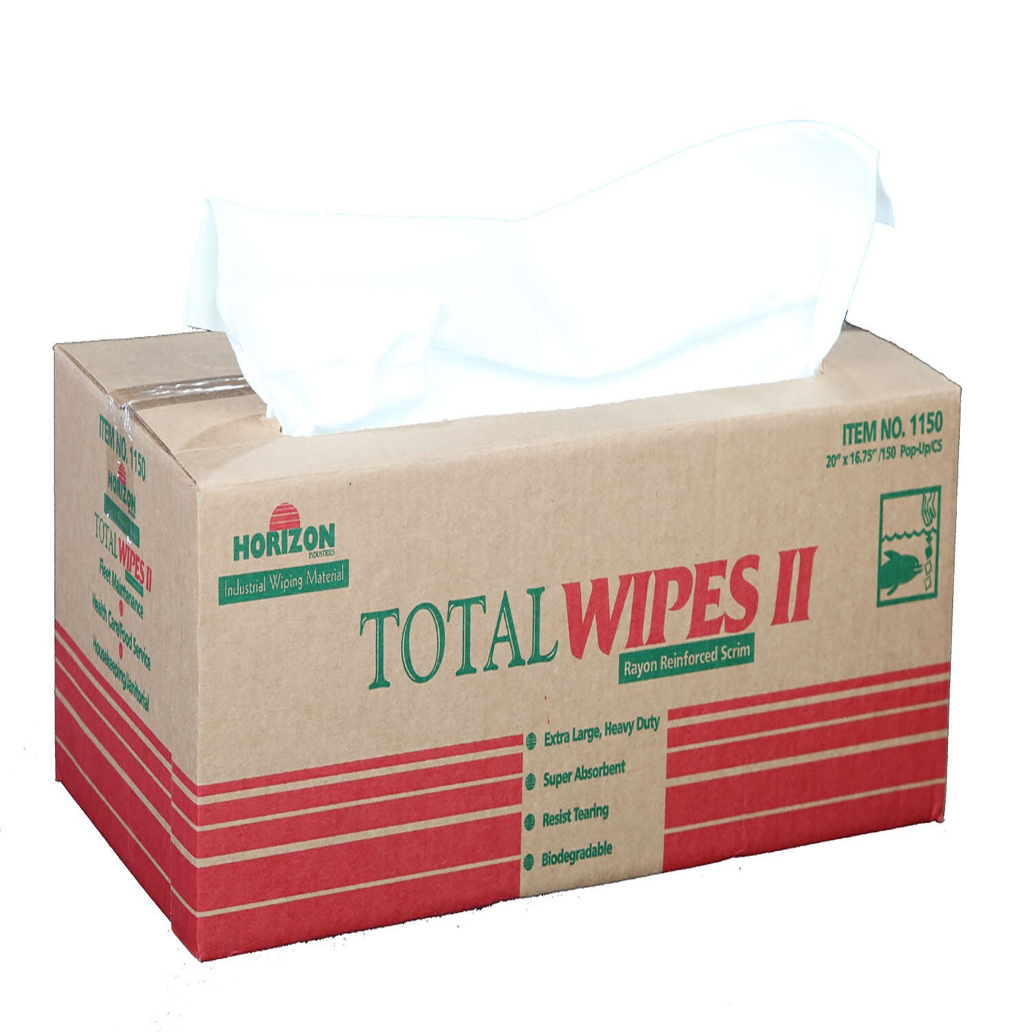 Towel, Machinery Wiping, Heavy Duty, White 20" x 16-1/2"