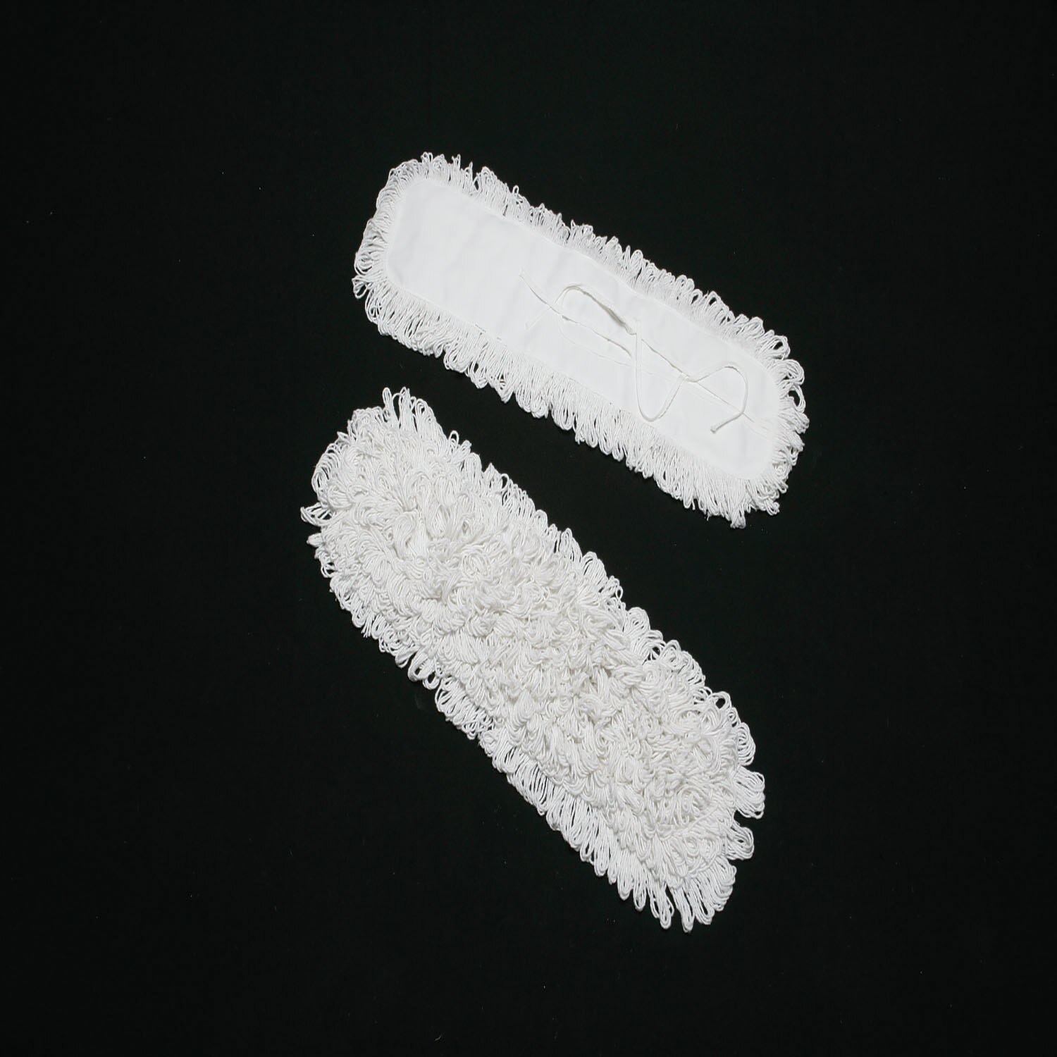 Mop Head, Dust, Looped-End, Anti-Microbial, 5" x 24", White
