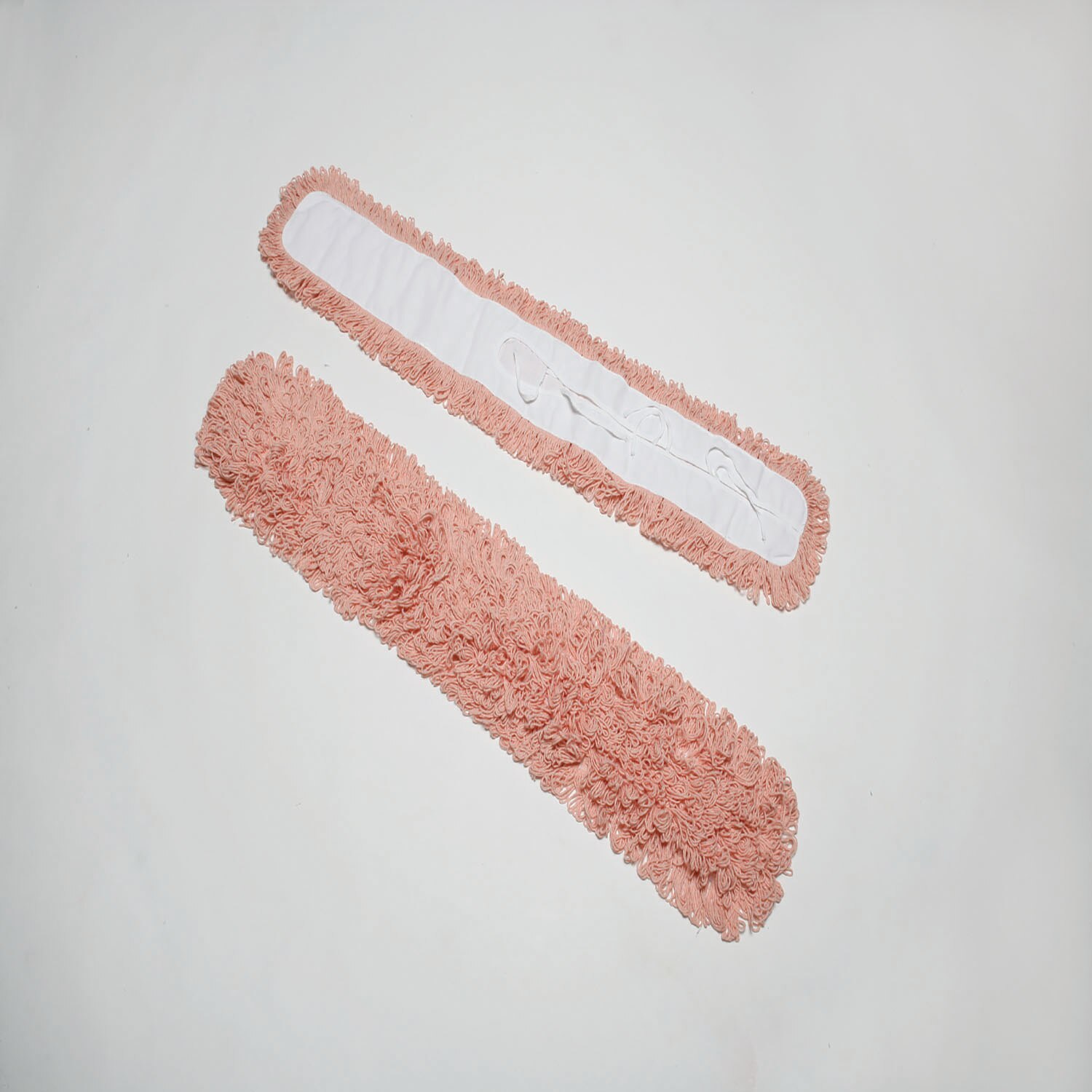 Mop Head, Dust, Looped-End, Anti-Microbial, 5" x 48", Orange