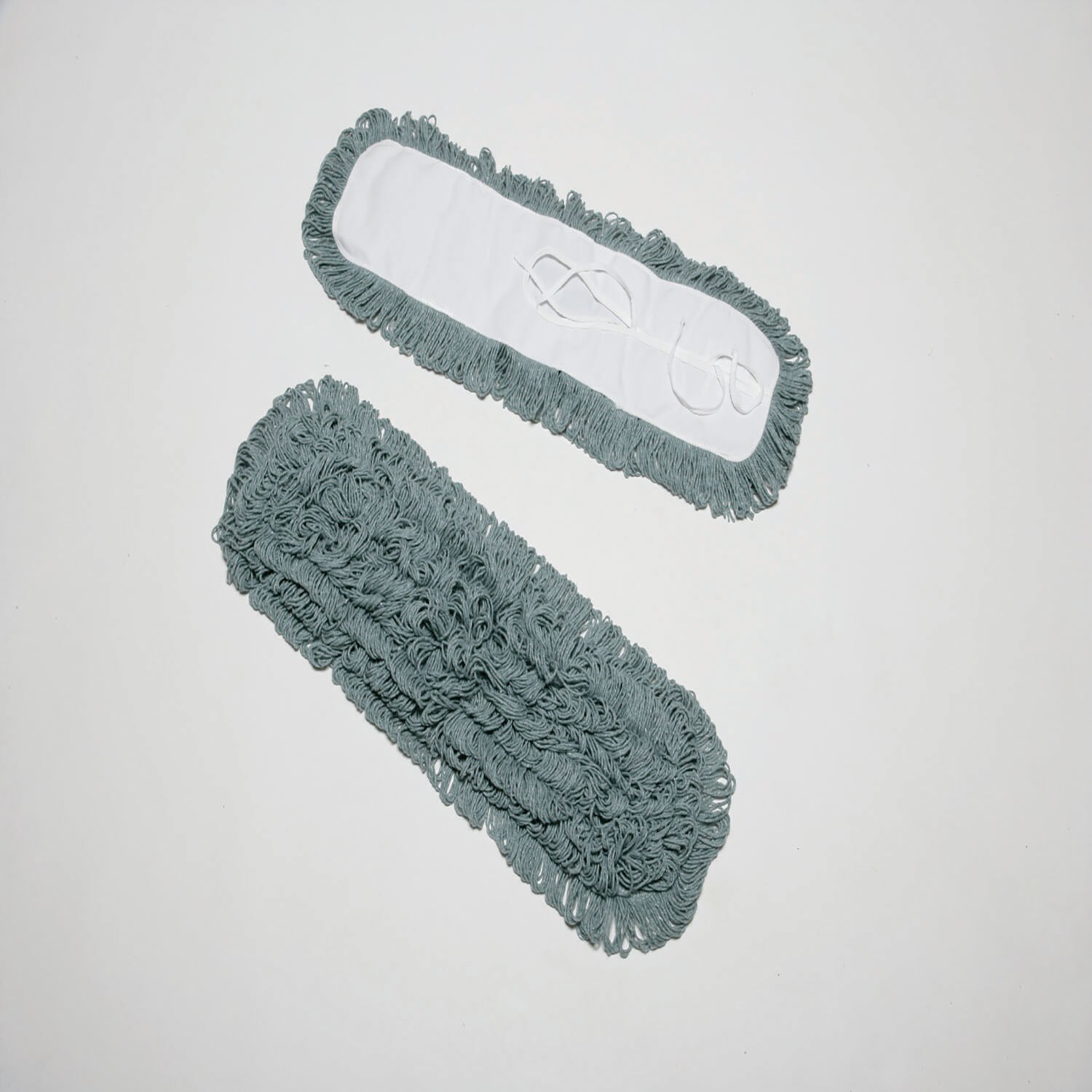 Mop Head, Dust, Looped-End, Anti-Microbial, 5" x 24", Green