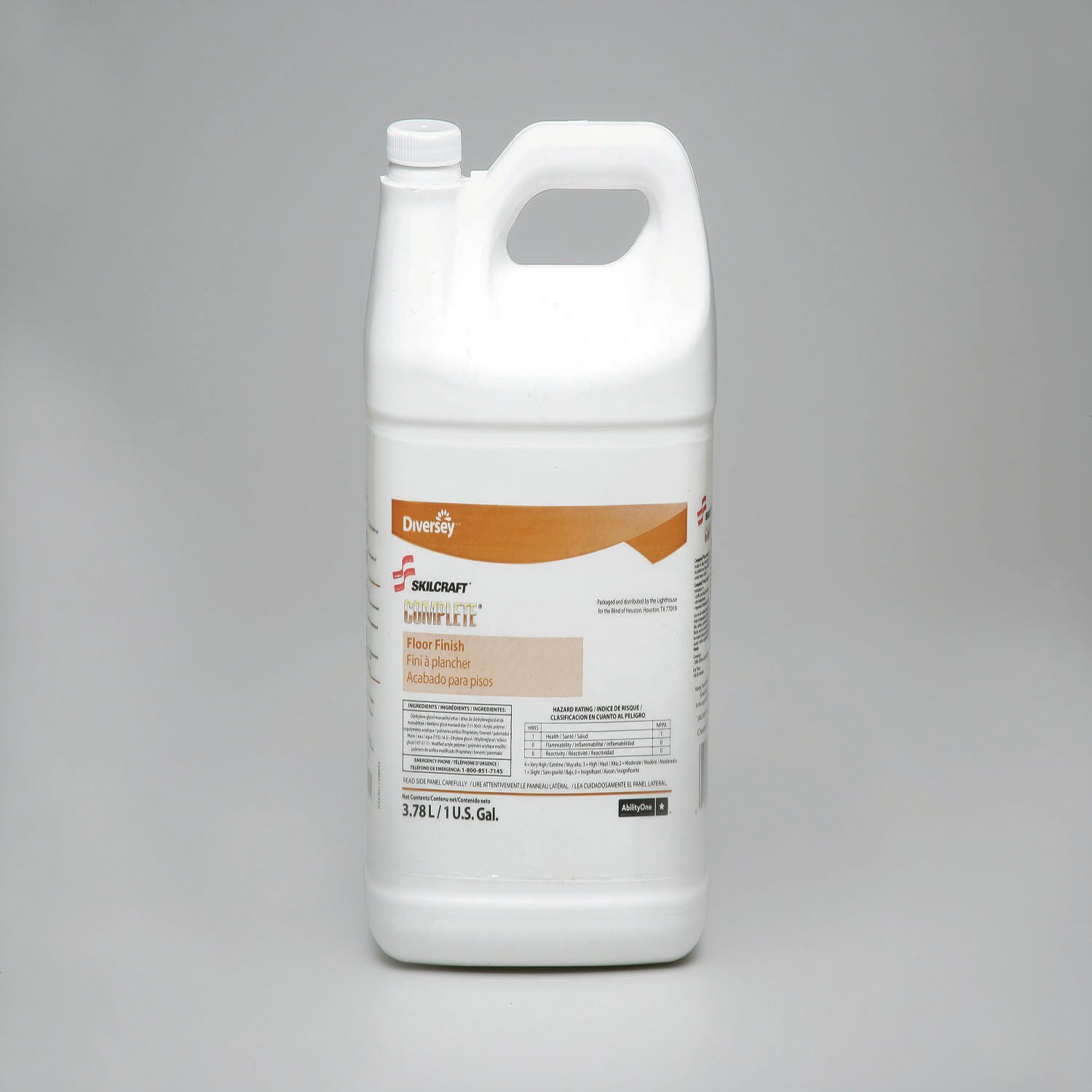 Finish, Floor, Non-buffing, Heavy Duty, Ready-to-Use, 1 gal