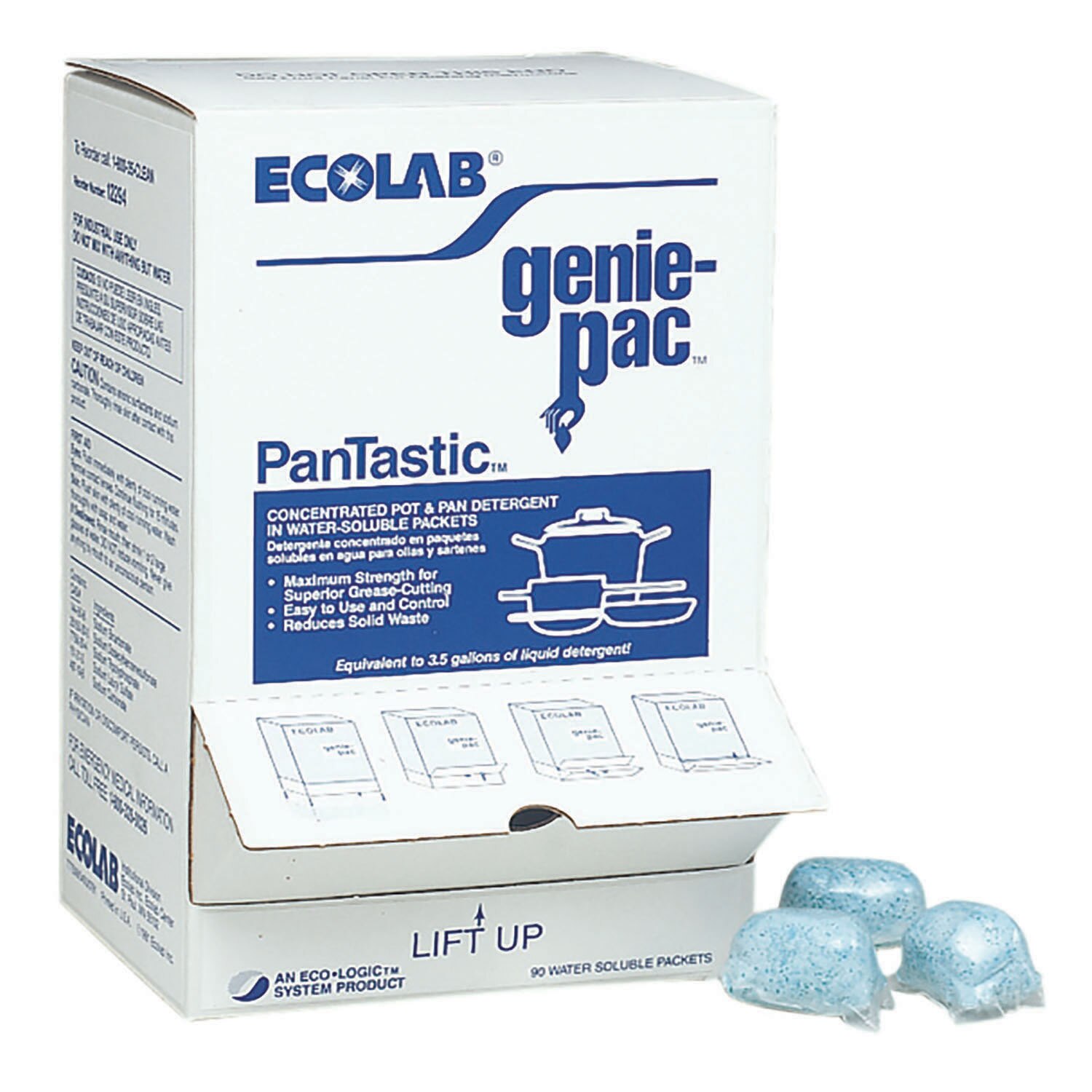 Ecolab Pantastic, Detergent, Pot and Pan, .5 oz