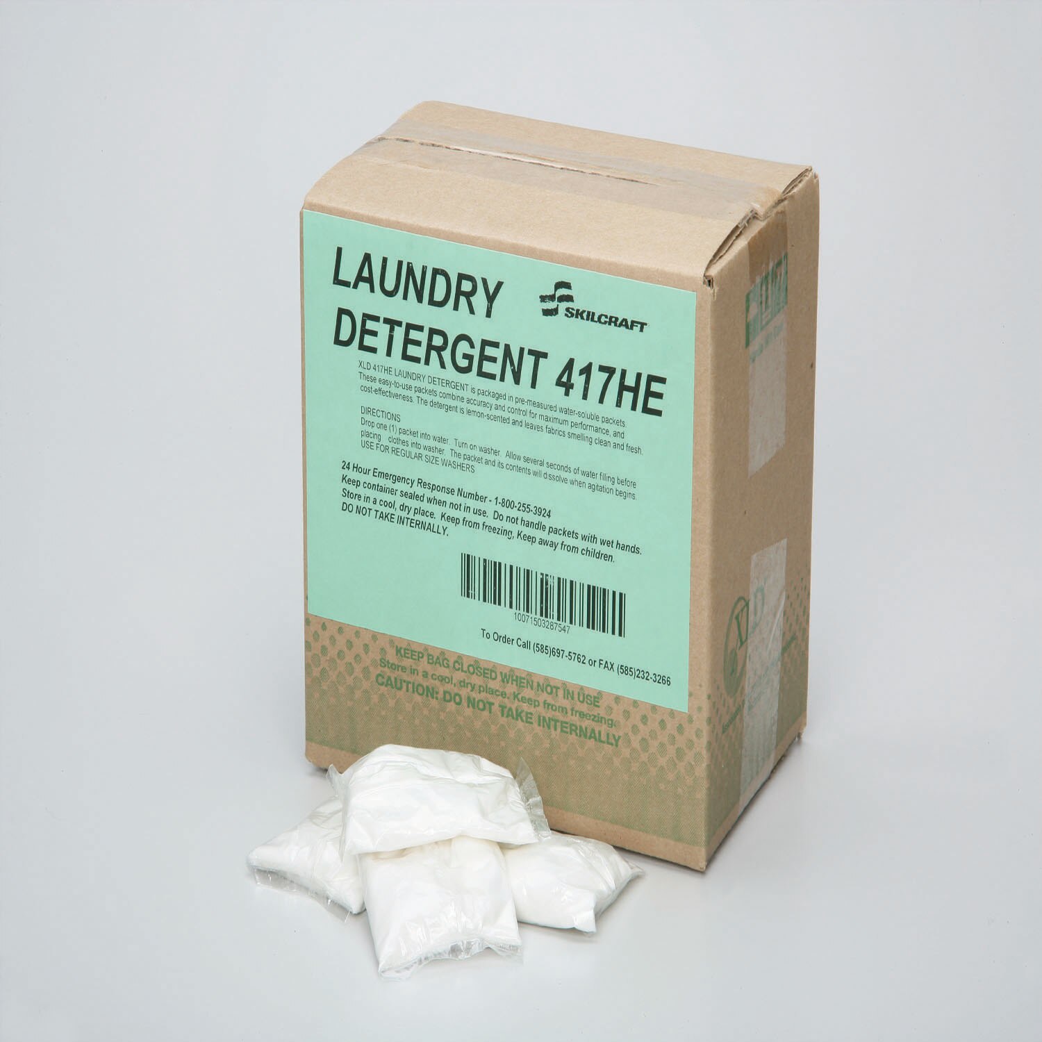 Detergent, Laundry, High Efficiency, 3/4 Ounce Packets