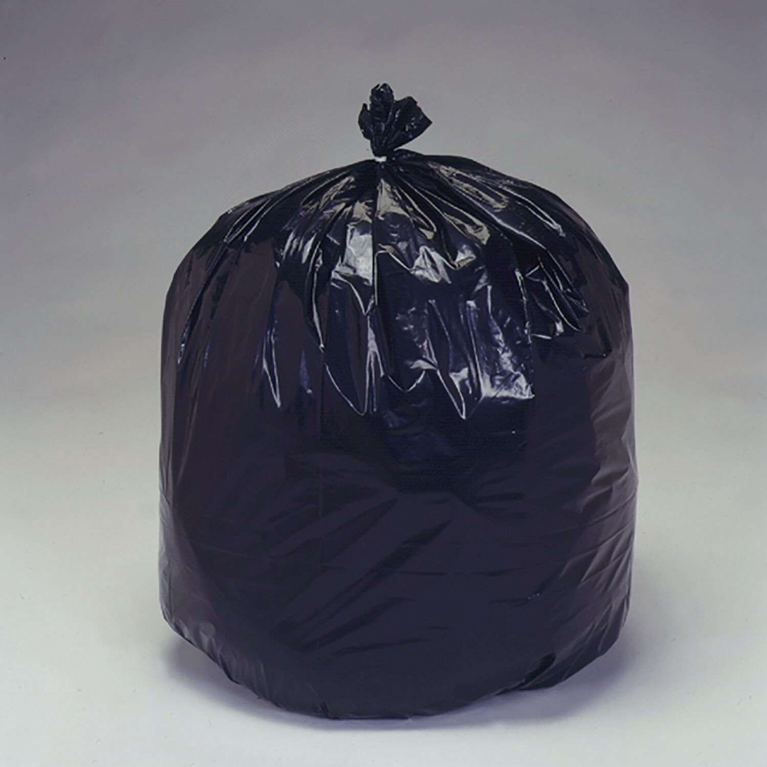 Bag, Trash, Recycled Content, 33" x 40", 33 Gal., Extra Heavy Duty, Black/Brown