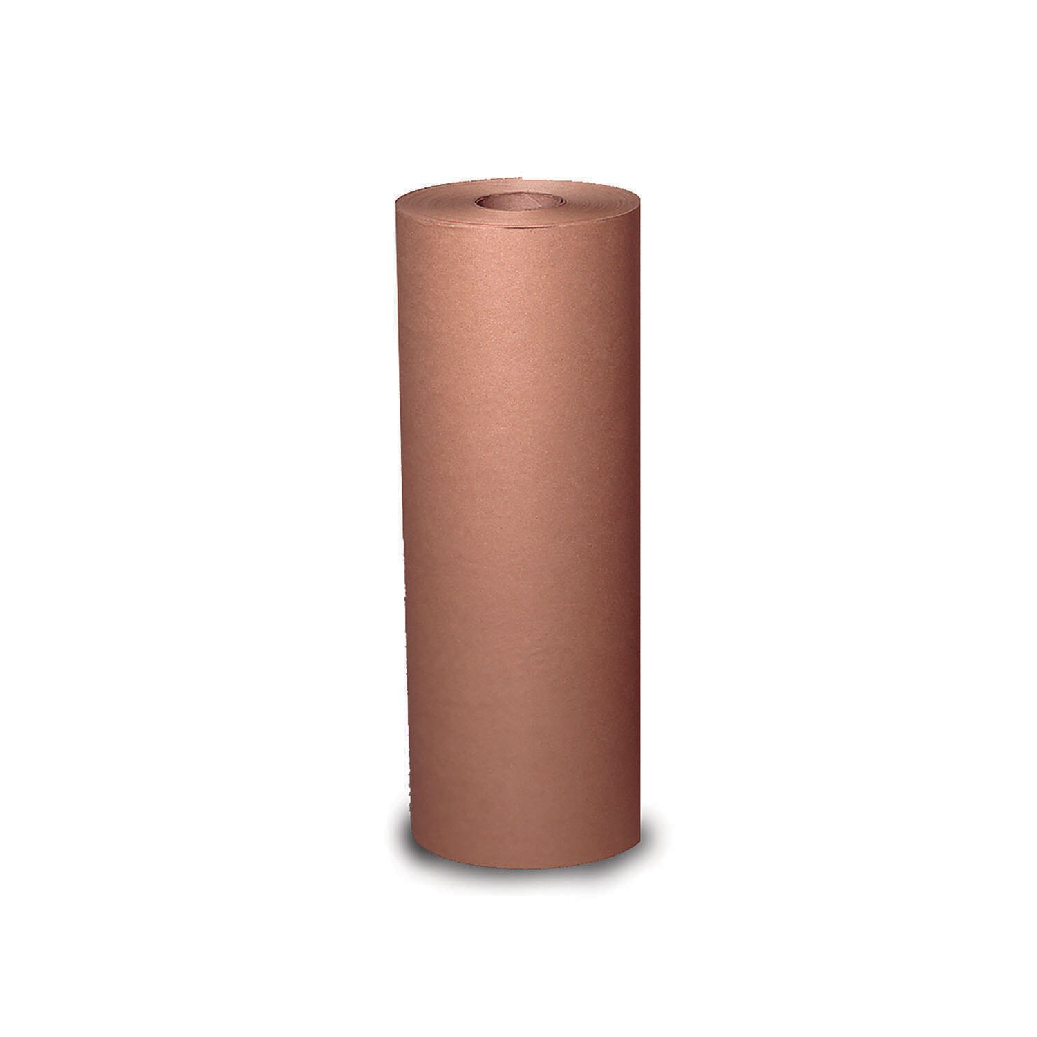 Kraft Wrapping Paper, Fire-Resistant, Recycled, 60 lb Basis Weight, 36" x 900', Brown