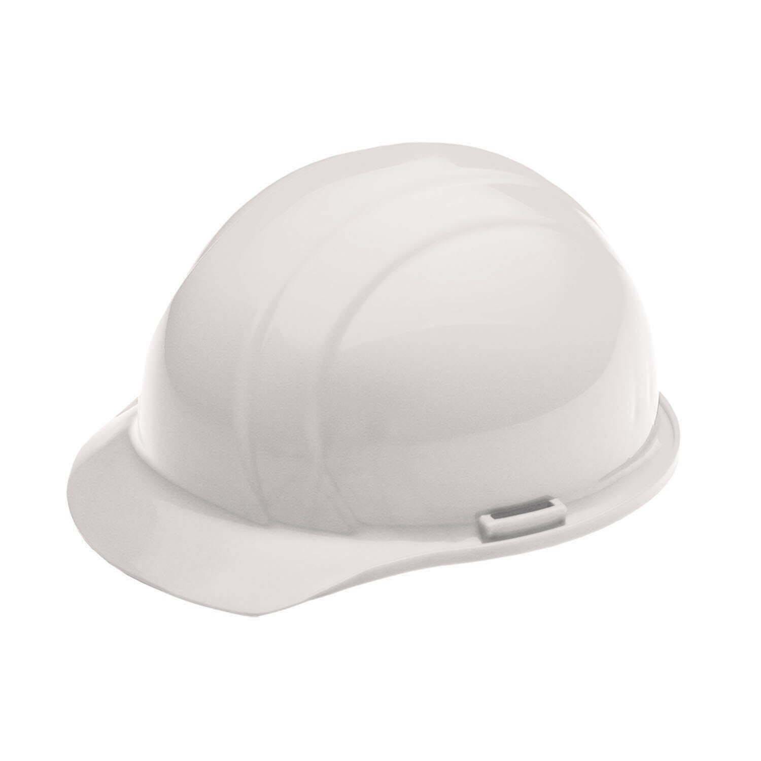 Helmet, Safety, Cap Style, White, 6-3/4" to 8"