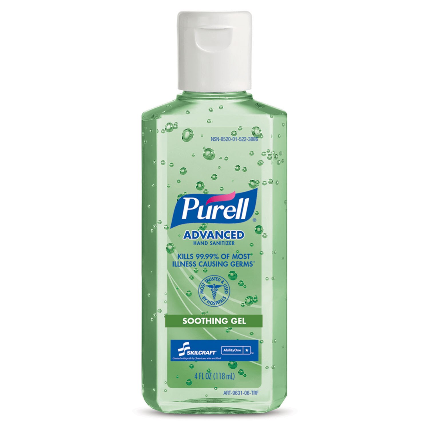 PURELL-SKILCRAFT, Instant Hand Sanitizer with Aloe, 4 oz