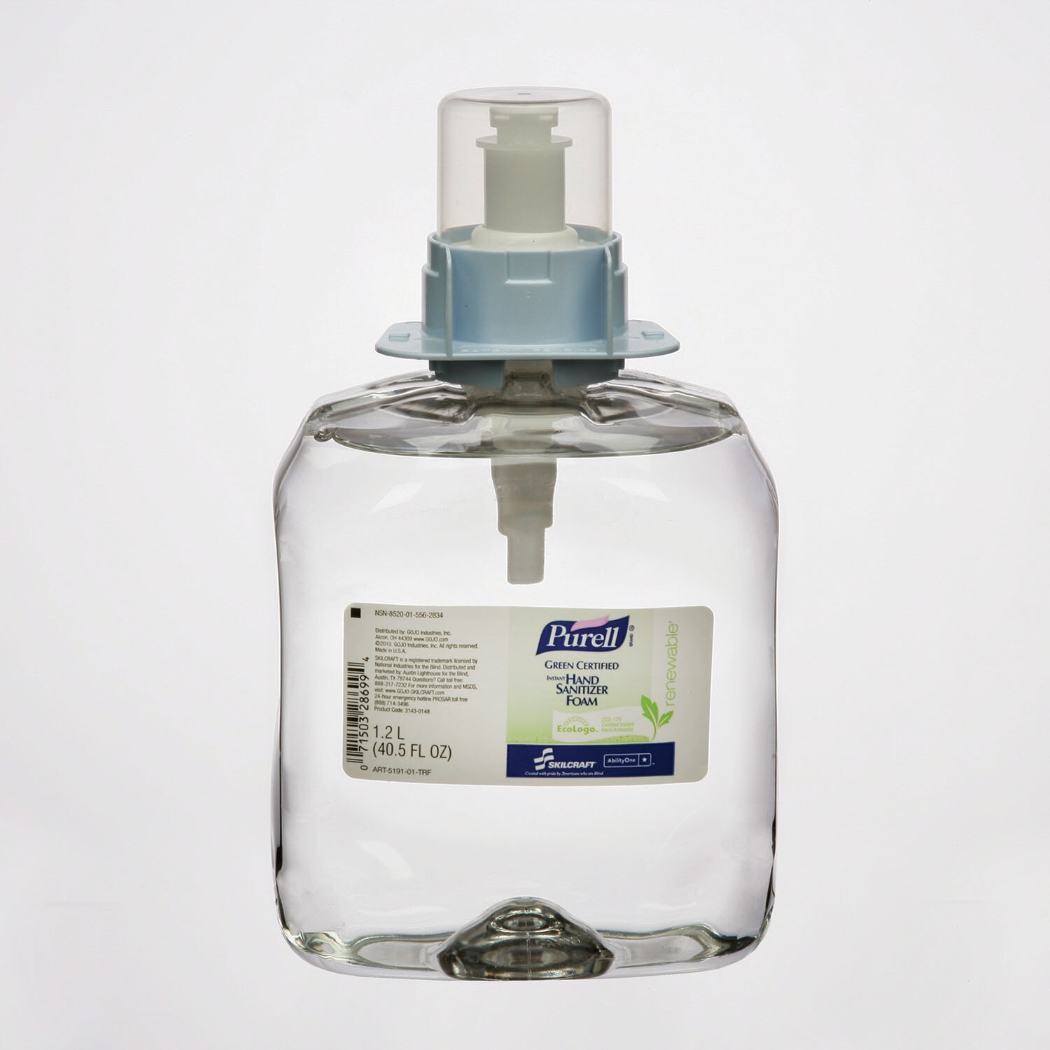 Purell/Skilcraft 1200 ml Instant Hand Wash Sanitiz