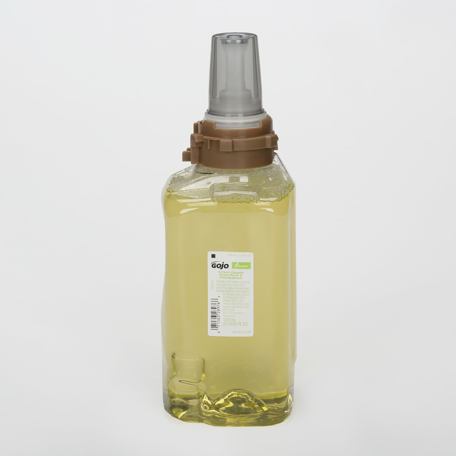 Refill, Hand Soap/Shower Wash, Foam, Ginger Fragrance, Green, Advanced Green Certified 1250 ml