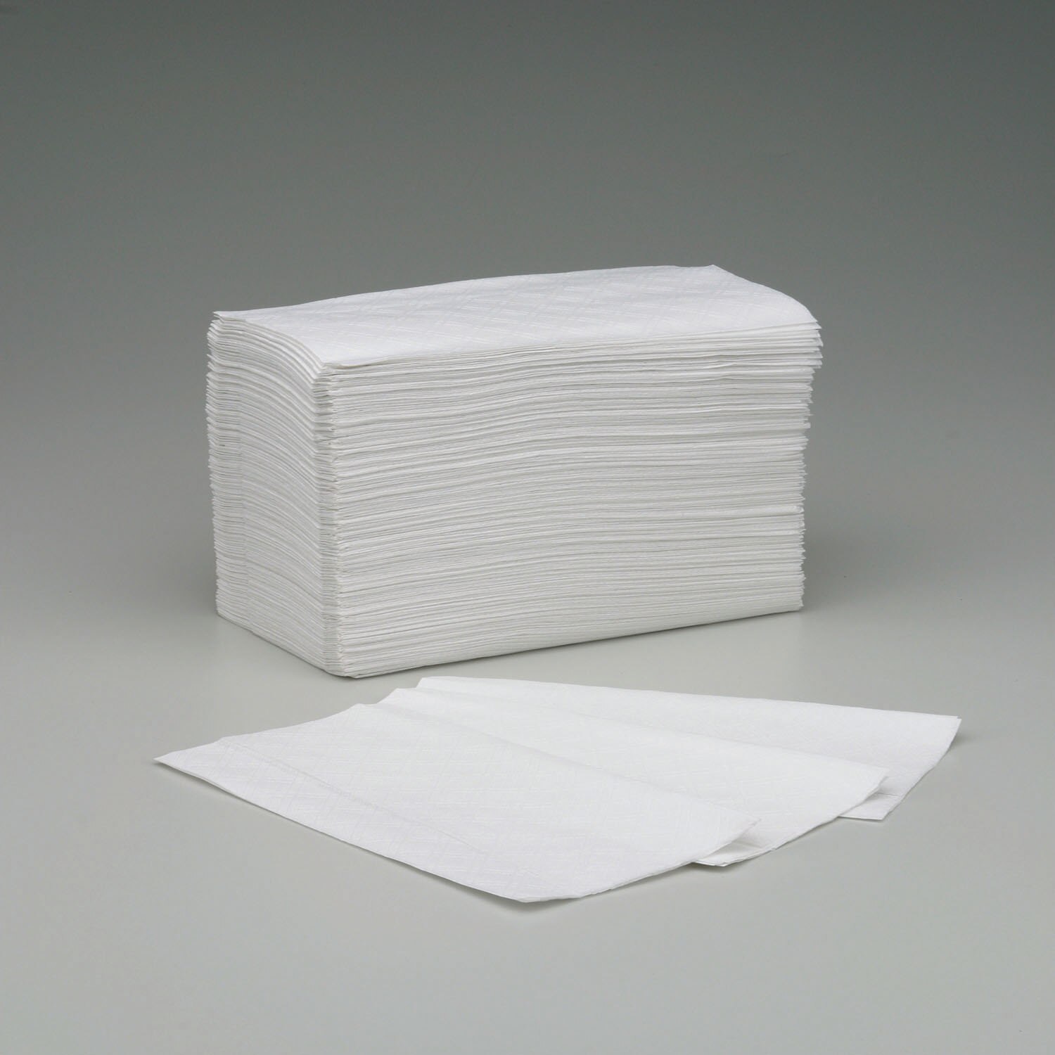 Napkin, Table, Paper, Single-ply, White, 94.5 sq in