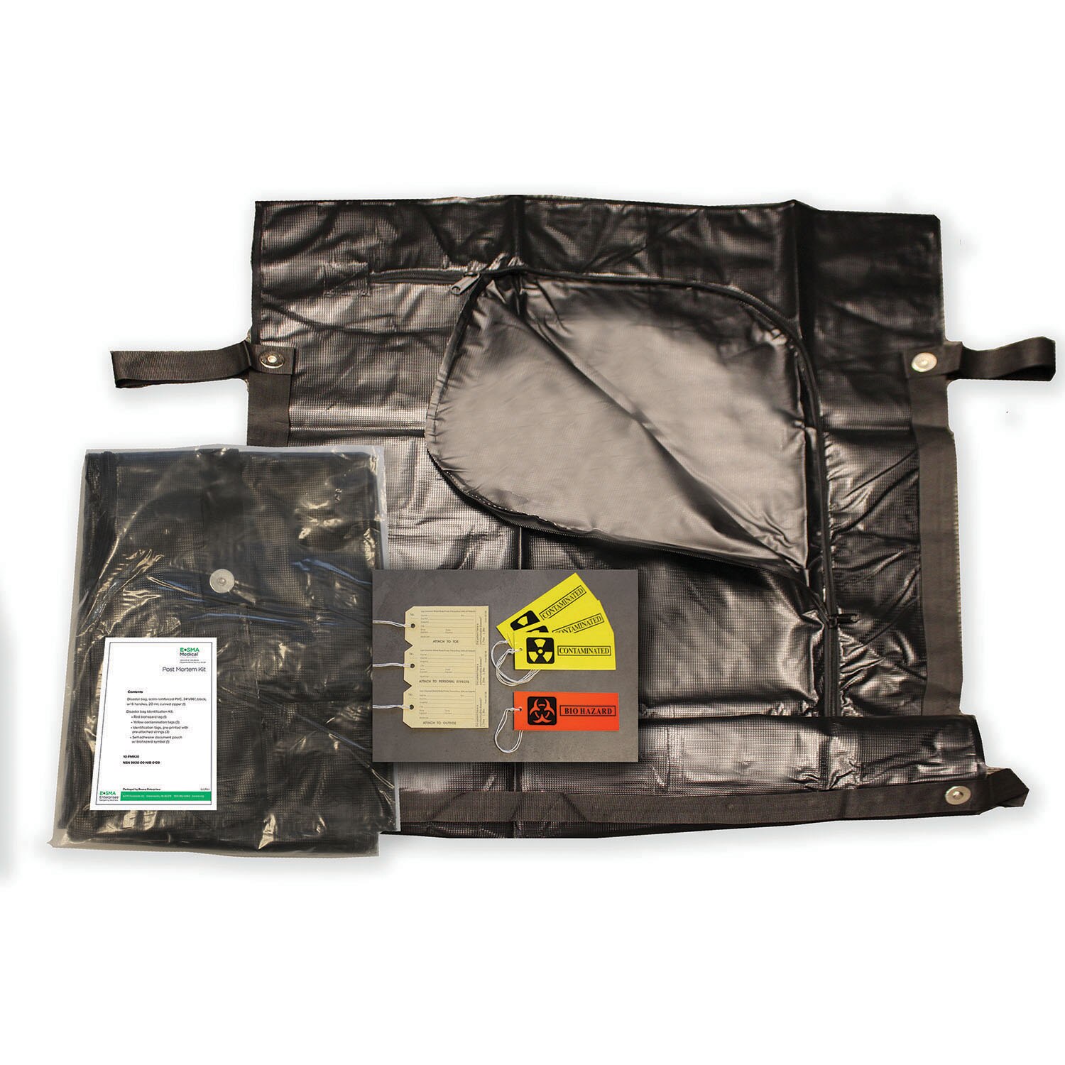 Kit, Disaster Bag with ID Tags, 34" x 96"