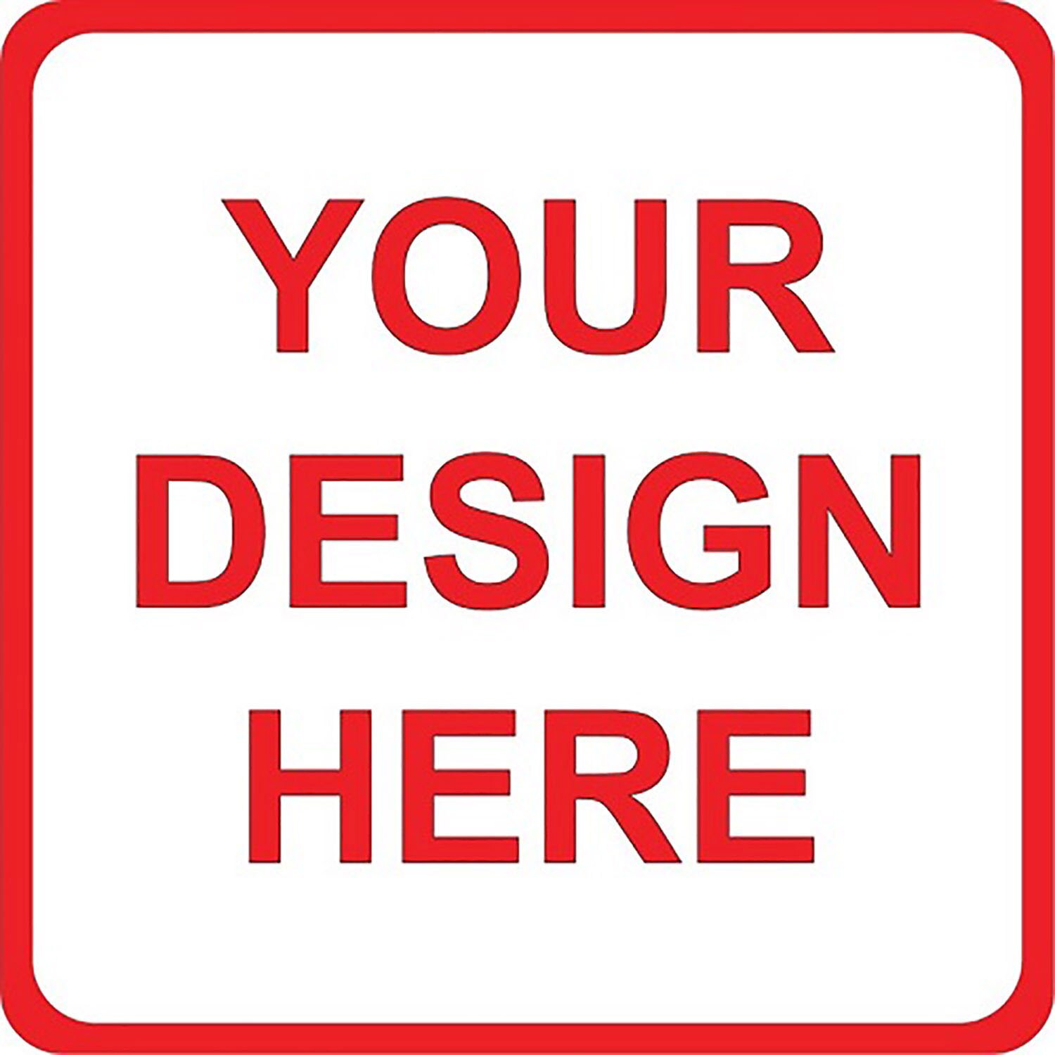 Custom Printed Photoluminescent Sign