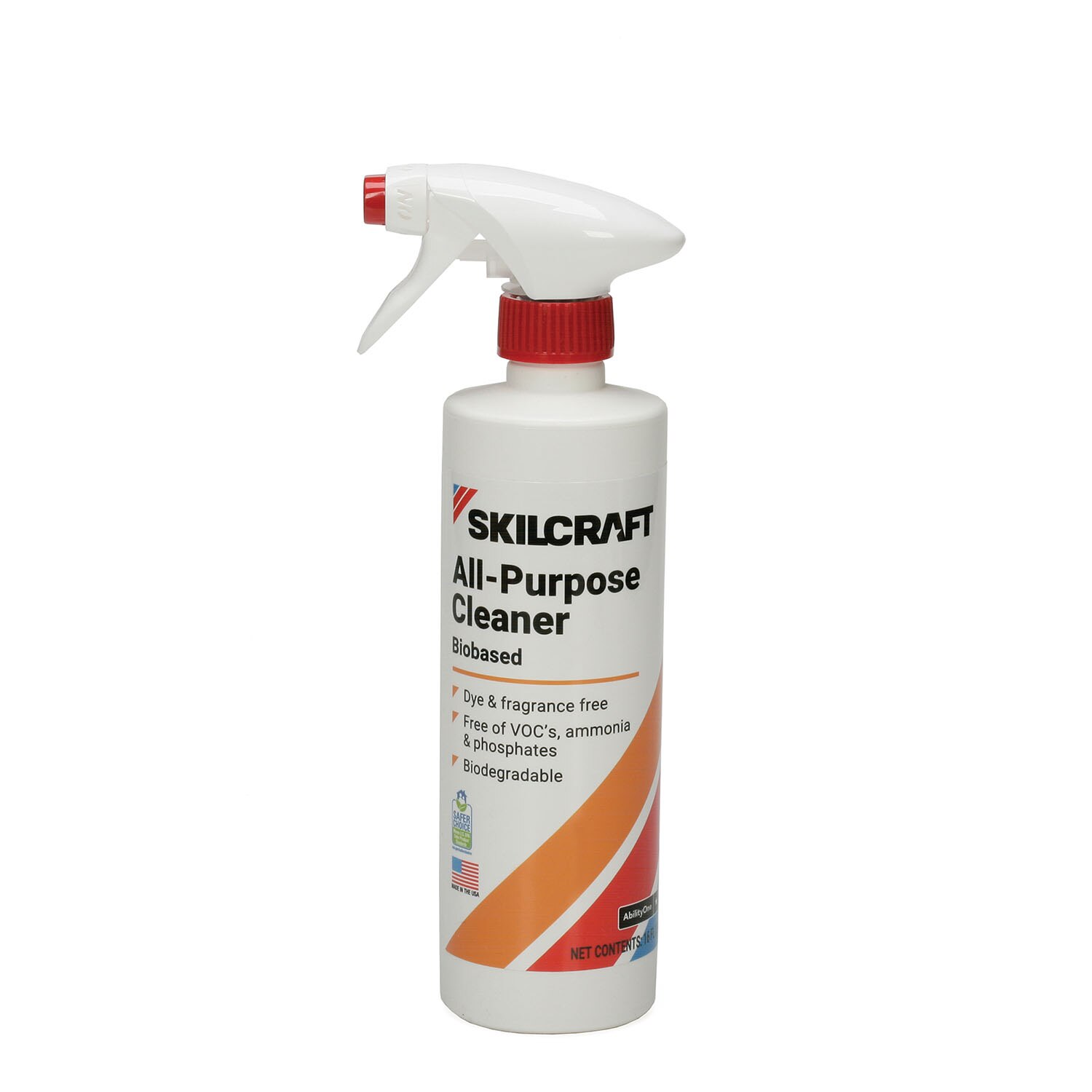 Clean All Pupose Cleaner - 16 oz Spray Bottle - 12/BX
