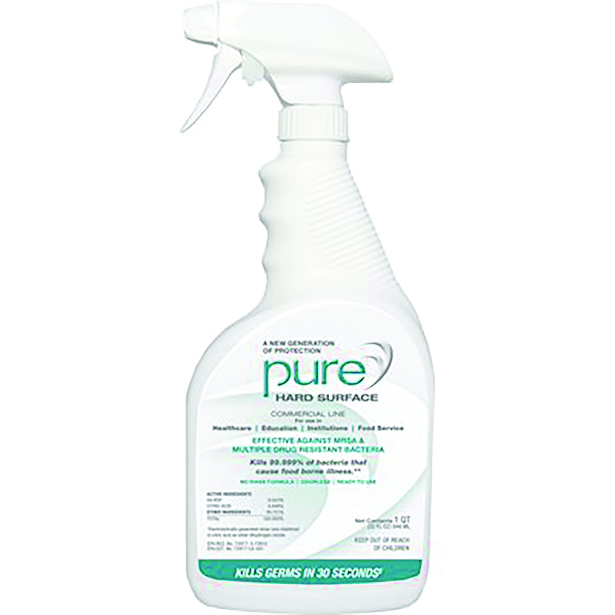 Disinfectant, Hard-Surface, Ready-To-Use, 32 oz. Spray Bottle